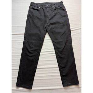 American Eagle Airflex+ Mens Black Jeans 33x30 Real Good Slim Straight Stretch